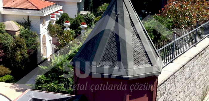 bakır ve çinko baca veya kaplama